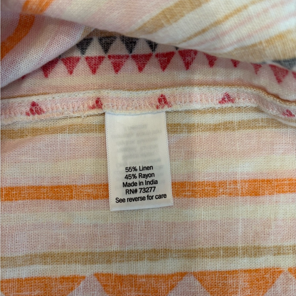Sonoma Multicolor Dress Geometric Pattern - Picture 8 of 9